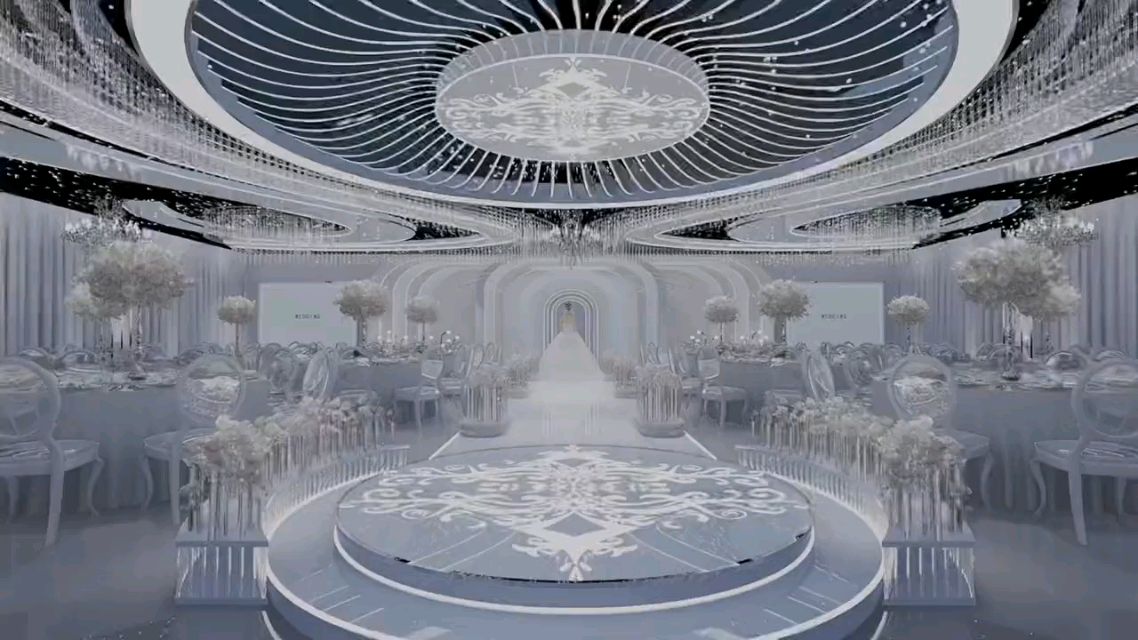 Crystal White Hall